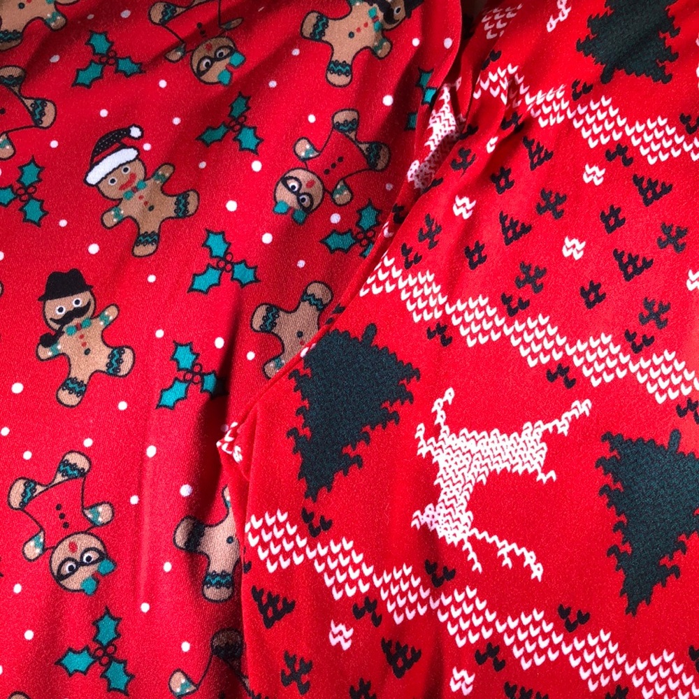 No Boundaries Leggings Holiday Lot of 2 🎄